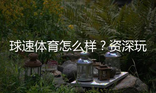 球速体育怎么样？资深玩家带你全面评测平台优势