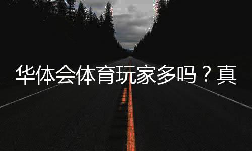 华体会体育玩家多吗?真实用户规模与活跃度全方位解析