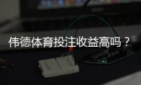 伟德体育投注收益高吗？赔率、返还率与新手盈利策略全解析