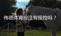 伟德体育投注有操控吗？真相调查、风险识别与安全投注攻略