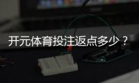 开元体育投注返点多少？揭秘高返点活动与实战技巧