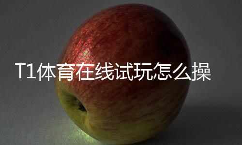 T1体育在线试玩怎么操作?新手注册、试玩流程与安全注意事项详解
