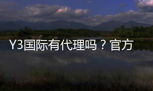 Y3国际有代理吗?官方代理渠道、真假辨别与加入流程详解